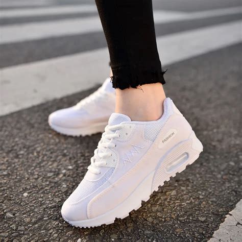 girls white athletic sneakers